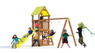 Игровые комплексы PlayNation system - Детская площадка Замок