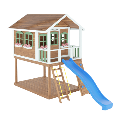 Деревянные домики - Детский деревянный домик Вилла 2