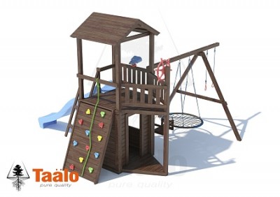 Детские комплексы с балконом - Серия В3 модель 4