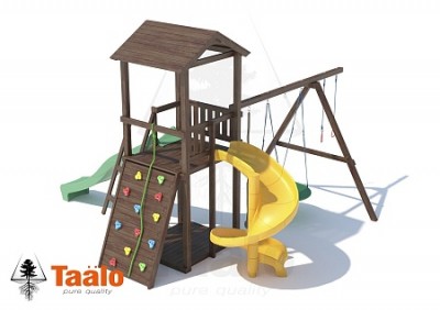 Детские игровые площадки TAALO из лиственницы - Серия А6 модель 1