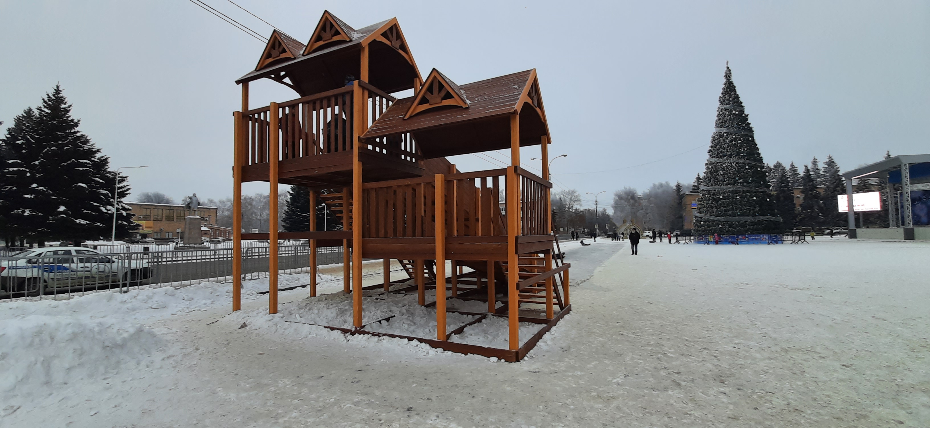 Зимняя горка НОРД премиум