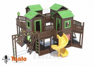 Детские игровые площадки TAALO из лиственницы - Серия U 14 модель 1