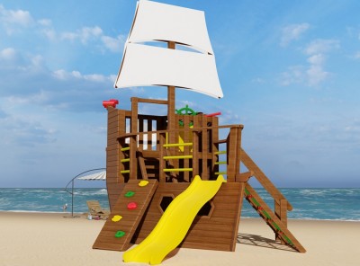 Детские площадки Корабль - Детская площадка Яхта (Принцесса моря 1)