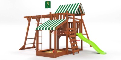 Игровые комплексы Савушка - Детская площадка  TooSun 4 с песочницей