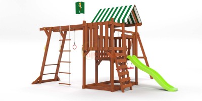 Уличные игровые комплексы для дачи - Детская площадка Савушка TooSun (Тусун) 4