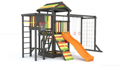 Игровые комплексы Савушка - Детская площадка Савушка Мастер 4 (orange)