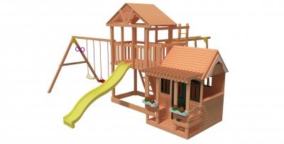 Товары - Детская деревянная площадка Максон 5