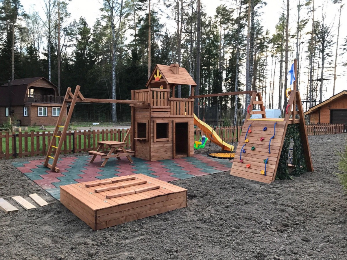 Игровая площадка Крепость Викингов